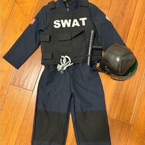 Kids SWAT Costume - Black
